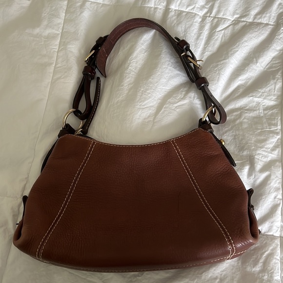 Dooney and Bourke Brown leather Shoulder Bag - Picture 2 of 5
